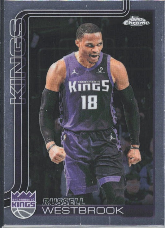 2025-26 Topps Chrome Update #84 Russell Westbrook - framsida
