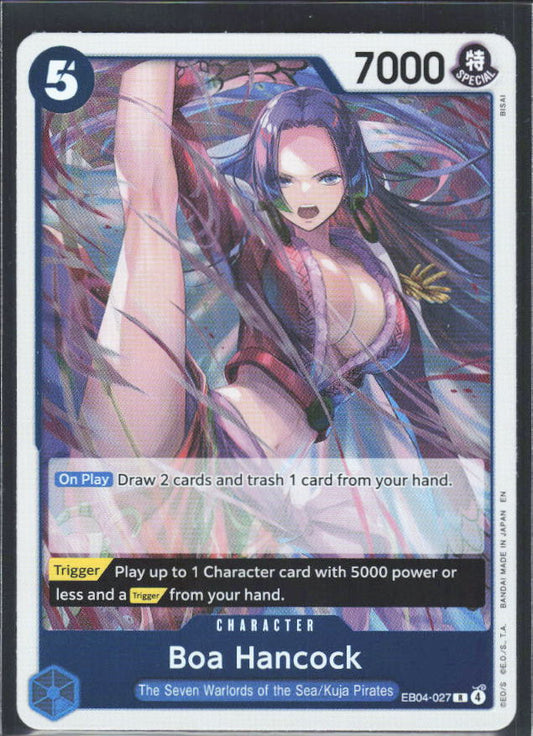 The Azure Sea's Seven #EB04-027 Boa Hancock - framsida
