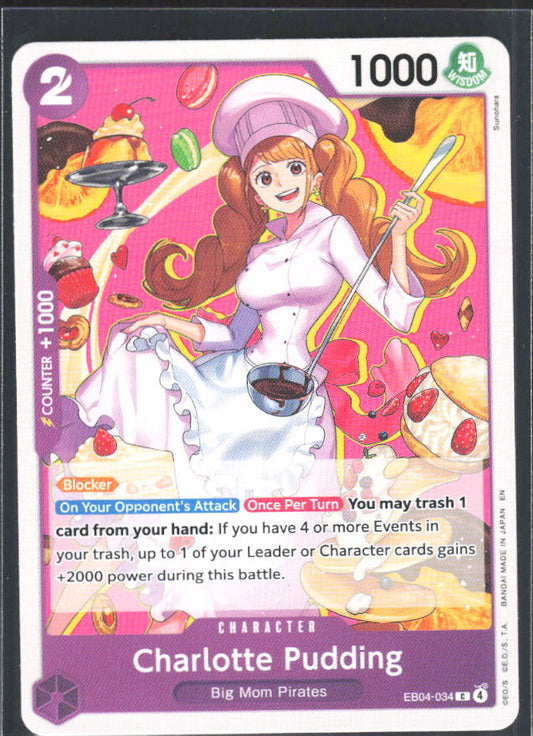 The Azure Sea's Seven #EB04-034 Charlotte Pudding - framsida