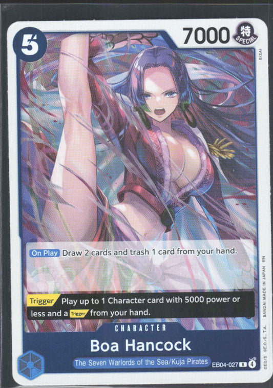 The Azure Sea's Seven #EB04-027 Boa Hancock - framsida
