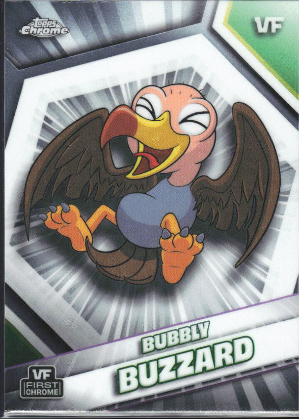 2026 Topps Chrome VeeFriends #39 Bubbly Buzzard - framsida