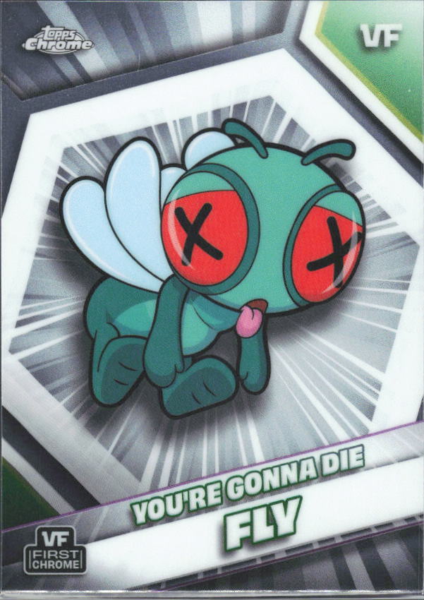2026 Topps Chrome VeeFriends #196 You're Gonna Die Fly - framsida