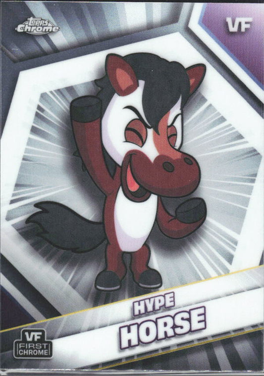 2026 Topps Chrome VeeFriends #101 Hype Horse - framsida
