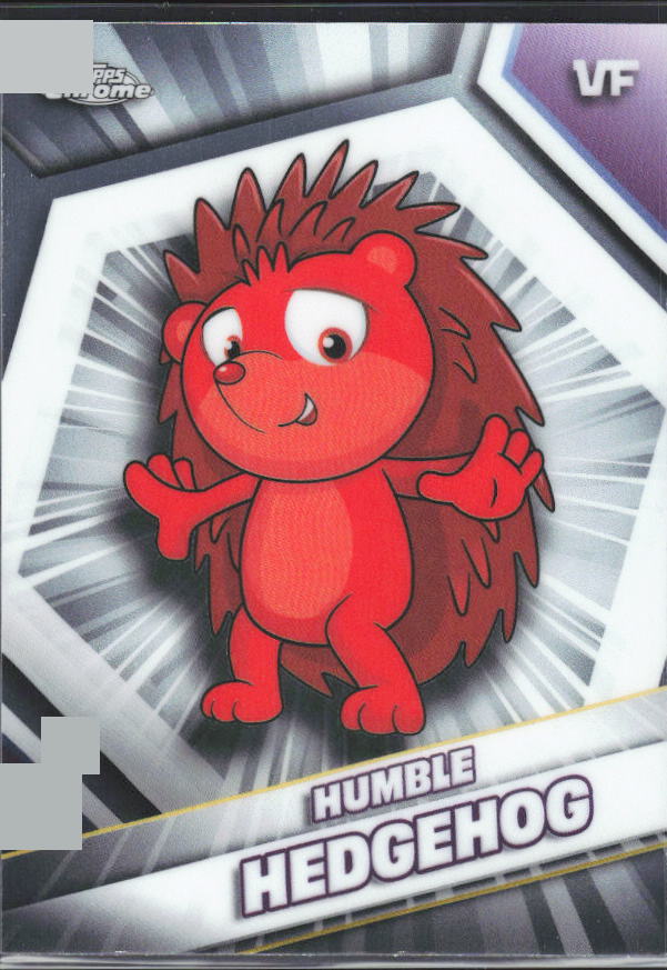 2026 Topps Chrome VeeFriends #97 Humble Hedgehog - framsida