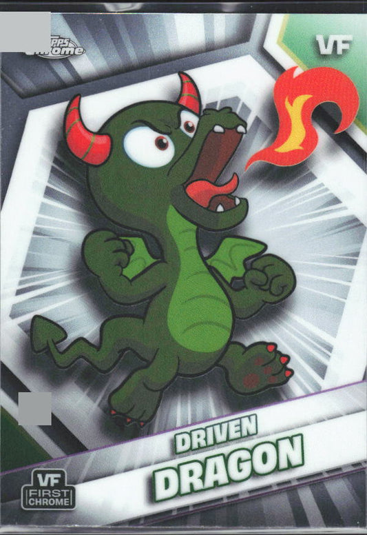 2026 Topps Chrome VeeFriends #15 Driven Dragon - framsida