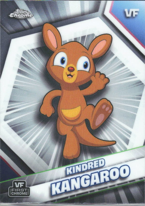 2026 Topps Chrome VeeFriends #108 Kindred Kangaroo - framsida