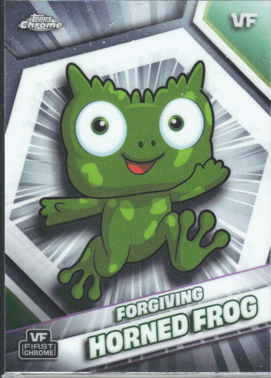 2026 Topps Chrome VeeFriends #78 Forgiving Horned Frog - framsida