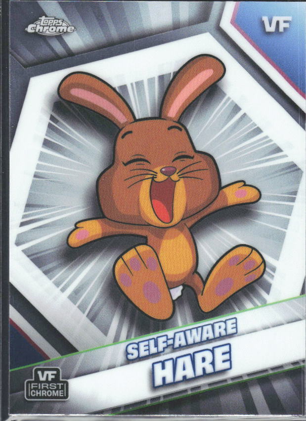 2026 Topps Chrome VeeFriends #150 Self-Aware Hare - framsida