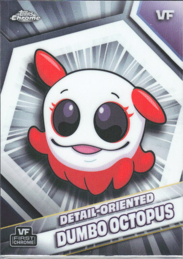 2026 Topps Chrome VeeFriends #64 Detail-Oriented Dumbo Octopus - framsida