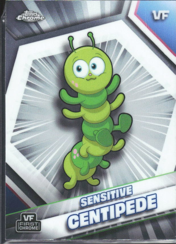 2026 Topps Chrome VeeFriends #153 Sensitive Centipede - framsida