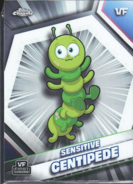 2026 Topps Chrome VeeFriends #153 Sensitive Centipede - framsida