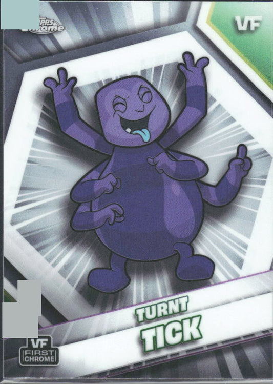 2026 Topps Chrome VeeFriends #184 Turnt Tick - framsida