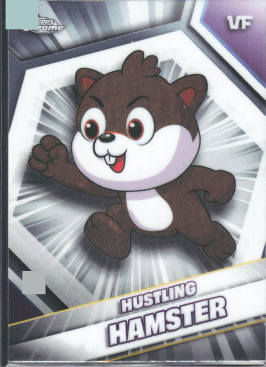 2026 Topps Chrome VeeFriends #100 Hustling Hamster - framsida