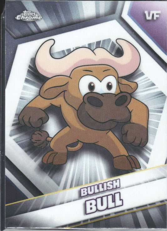 2026 Topps Chrome VeeFriends #40 Bullish Bull - framsida