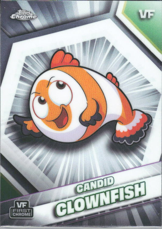 2026 Topps Chrome VeeFriends #42 Candid Clownfish - framsida