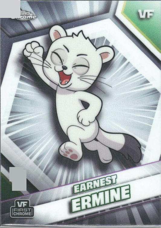 2026 Topps Chrome VeeFriends #69 Earnest Ermine - framsida