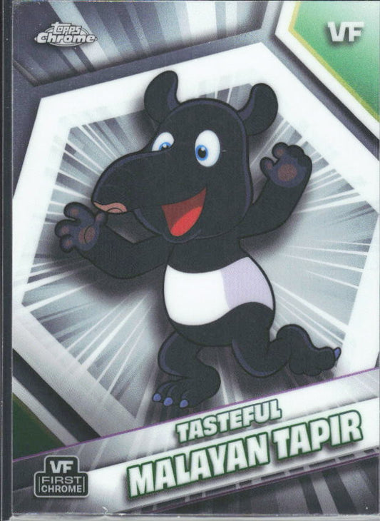 2026 Topps Chrome VeeFriends #169 Tasteful Malayan Tapir - framsida