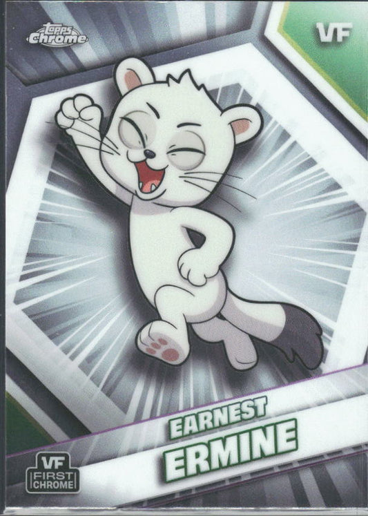 2026 Topps Chrome VeeFriends #69 Earnest Ermine - framsida
