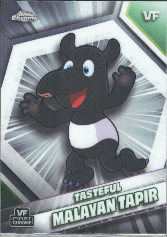 2026 Topps Chrome VeeFriends #169 Tasteful Malayan Tapir - framsida