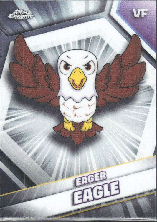 2026 Topps Chrome VeeFriends #76 Eager Eagle - framsida