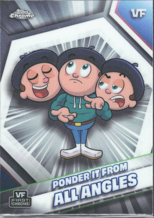 2026 Topps Chrome VeeFriends #180 Ponder It From All Angles - framsida
