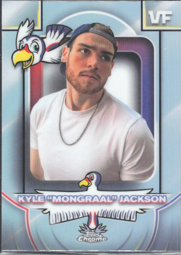 2026 Topps Chrome VeeFriends #CC-MG Kyle “Mongraal” Jackson - Content Condors - framsida