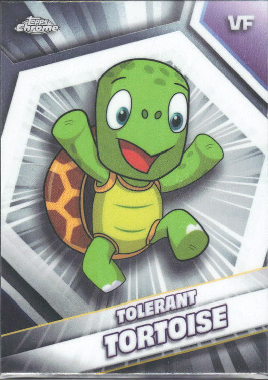 2026 Topps Chrome VeeFriends #176 Tolerant Tortoise - framsida