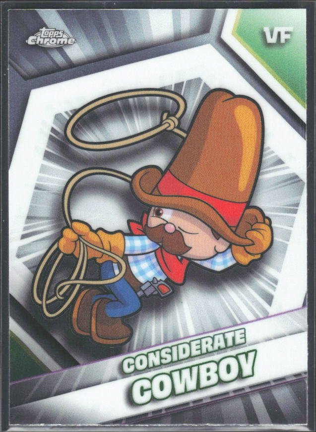 2026 Topps Chrome VeeFriends #54 Considerate Cowboy - framsida