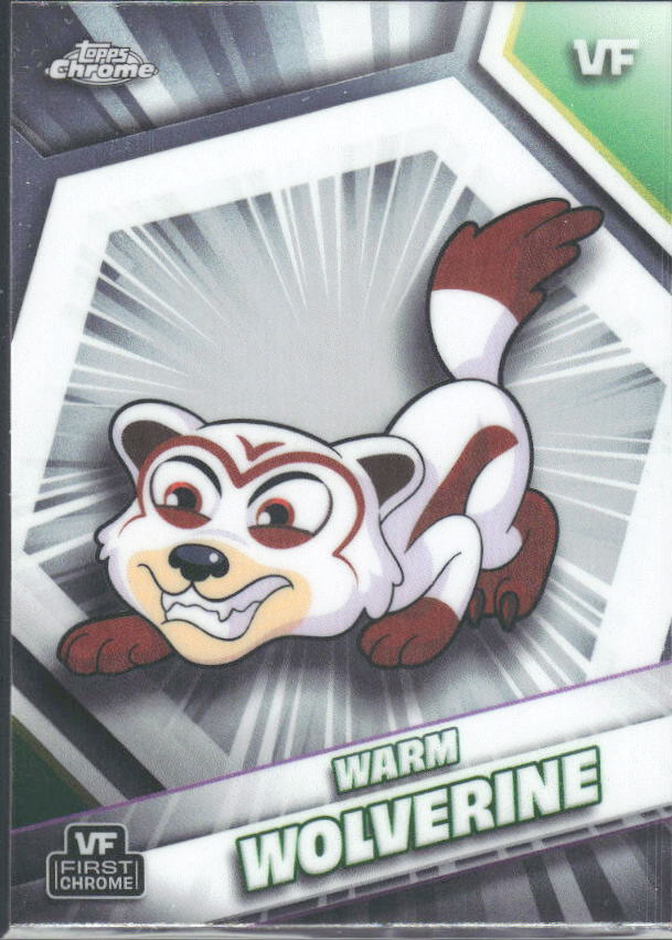 2026 Topps Chrome VeeFriends #187 Warm Wolverine - framsida