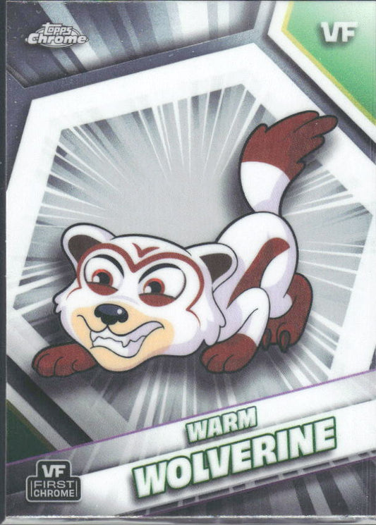 2026 Topps Chrome VeeFriends #187 Warm Wolverine - framsida