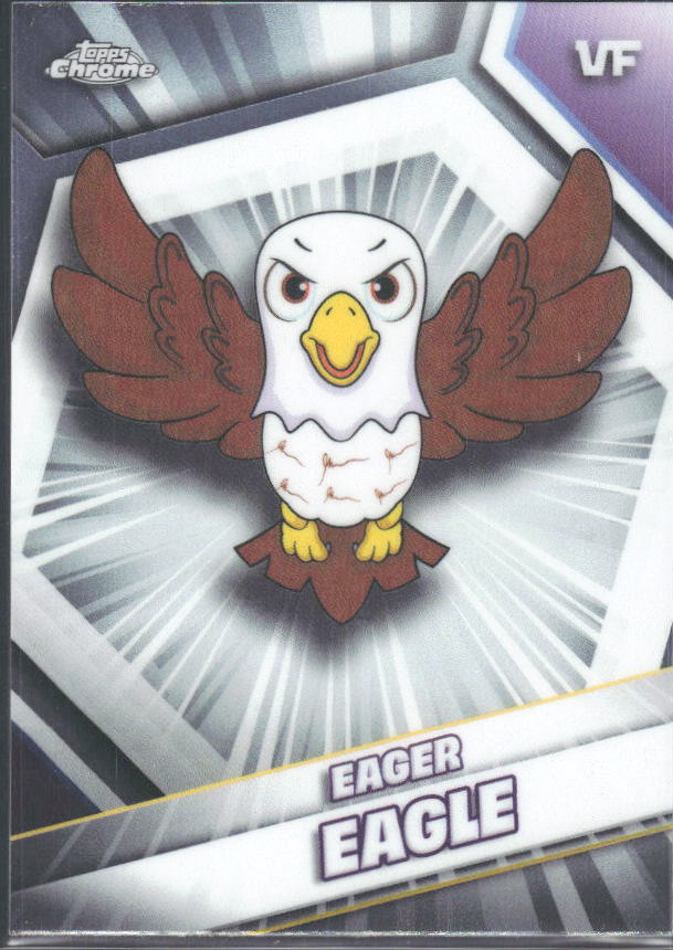 2026 Topps Chrome VeeFriends #76 Eager Eagle - framsida