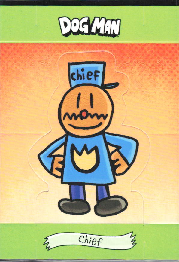2026 Cryptozoic Dog Man Playpaks: Series 1 #S3 Chief Standee - framsida