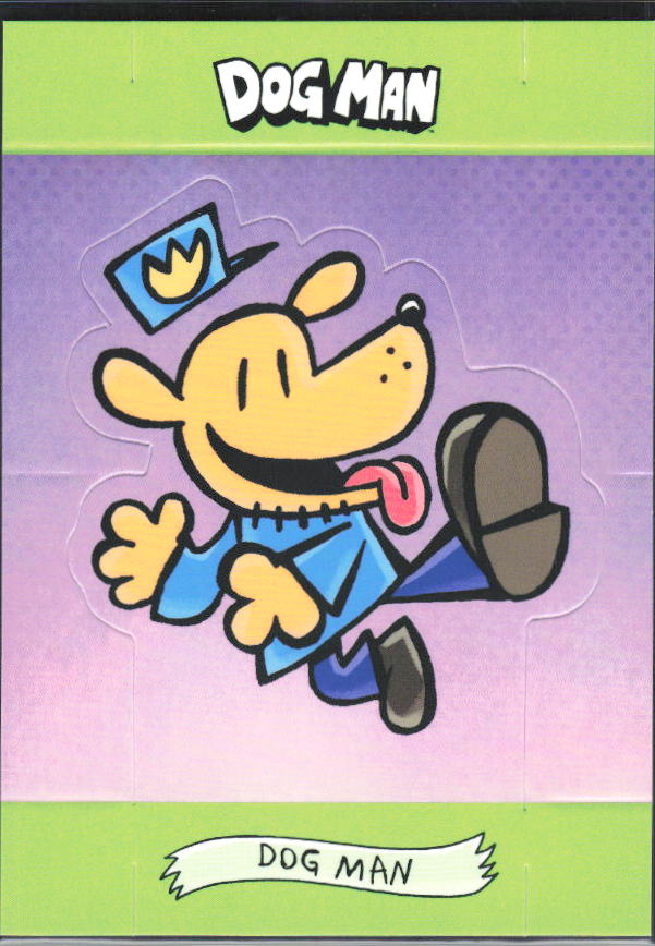 2026 Cryptozoic Dog Man Playpaks: Series 1 #S1 Dog Man Standee - framsida
