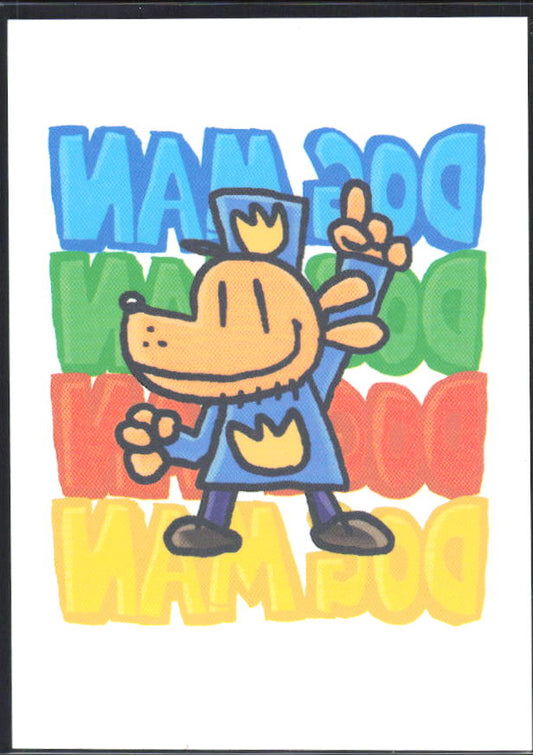 2026 Cryptozoic Dog Man Playpaks: Series 1 #T2 Dog Man Temporary Tattoo - framsida