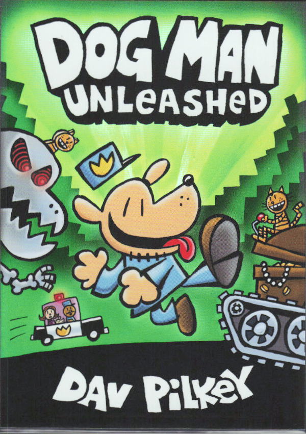 2026 Cryptozoic Dog Man Playpaks: Series 1 #F8 Dog Man Unleashed Dav Pilkey Foil/Activity - framsida
