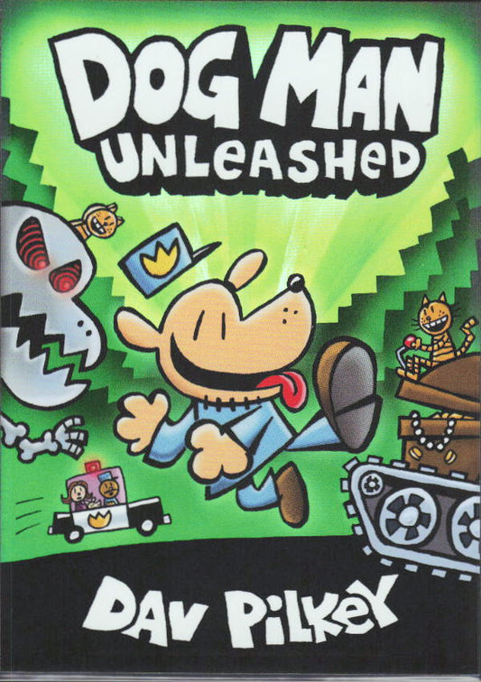2026 Cryptozoic Dog Man Playpaks: Series 1 #F8 Dog Man Unleashed Dav Pilkey Foil/Activity - framsida