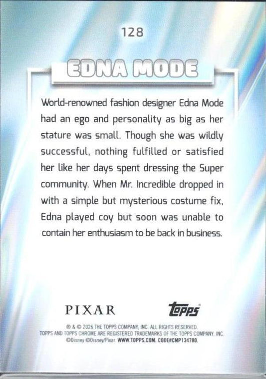 2026 Topps Chrome Disney #128 Edna Mode