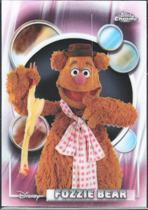 2026 Topps Chrome Disney #56 Fozzie Bear