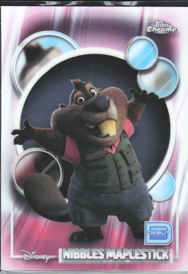 2026 Topps Chrome Disney #70 Nibbles Maplestick