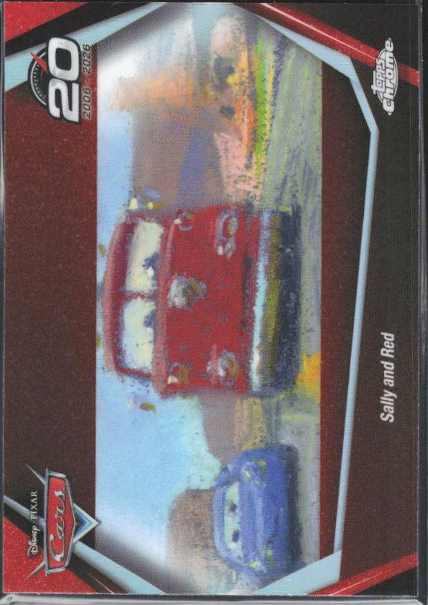 2026 Topps Chrome Disney #CFS-5 Sally and Red