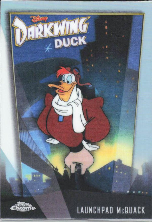 2026 Topps Chrome Disney #DD-5 Launchpad McQuack Darkwing Duck 35th Anniversary