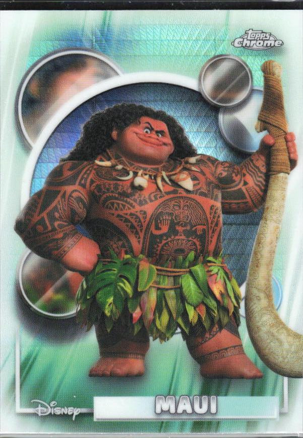 2026 Topps Chrome Disney #11 Maui Prism