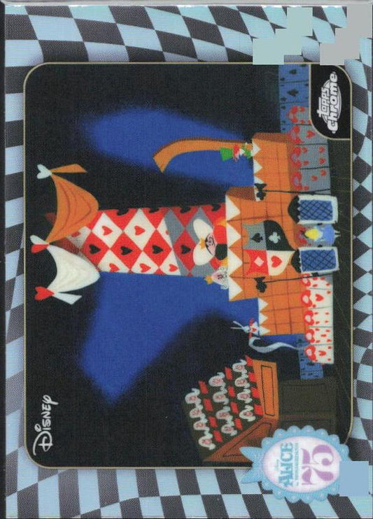 2026 Topps Chrome Disney #AW-5 Alice