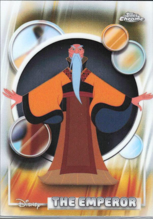 2026 Topps Chrome Disney #133 The Emperor