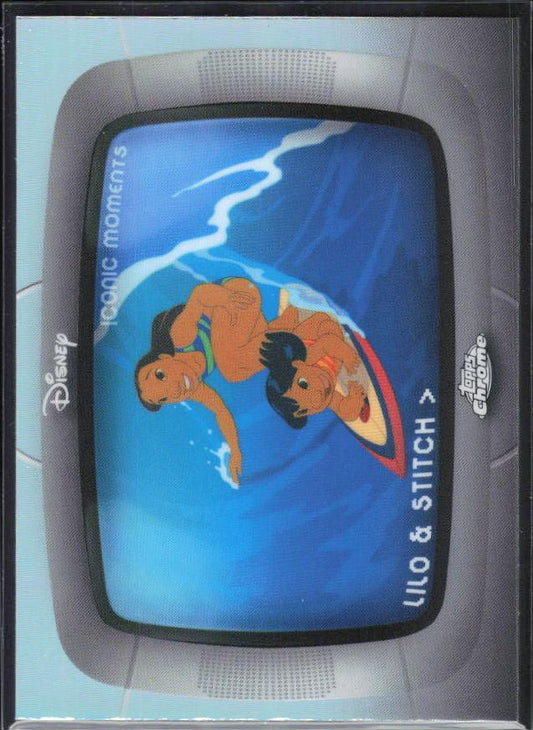 2026 Topps Chrome Disney #IM-15 Hawaiian Roller Coaster Ride Iconic Moments