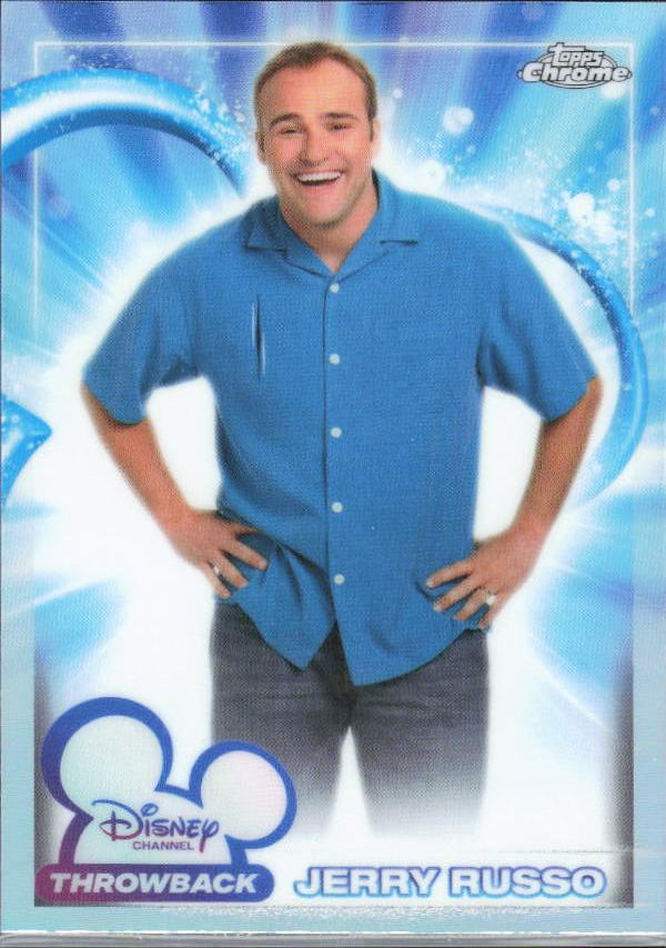 2026 Topps Chrome Disney #DC-8 Jerry Russo Disney Channel Throwback