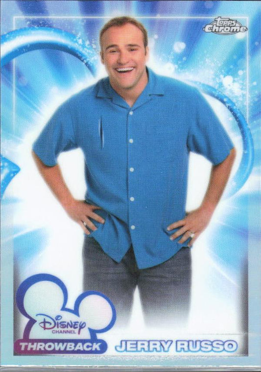 2026 Topps Chrome Disney #DC-8 Jerry Russo Disney Channel Throwback