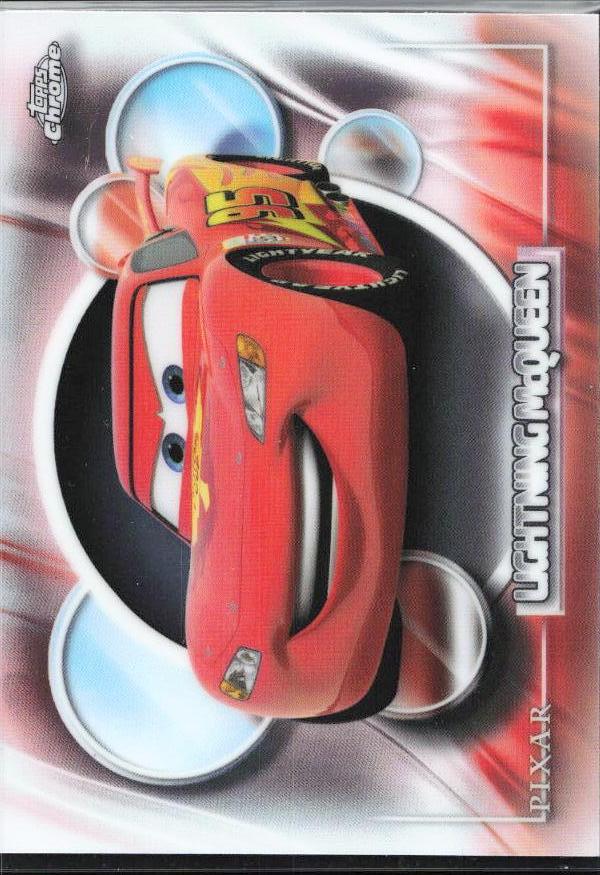 2026 Topps Chrome Disney #20 Lightning McQueen