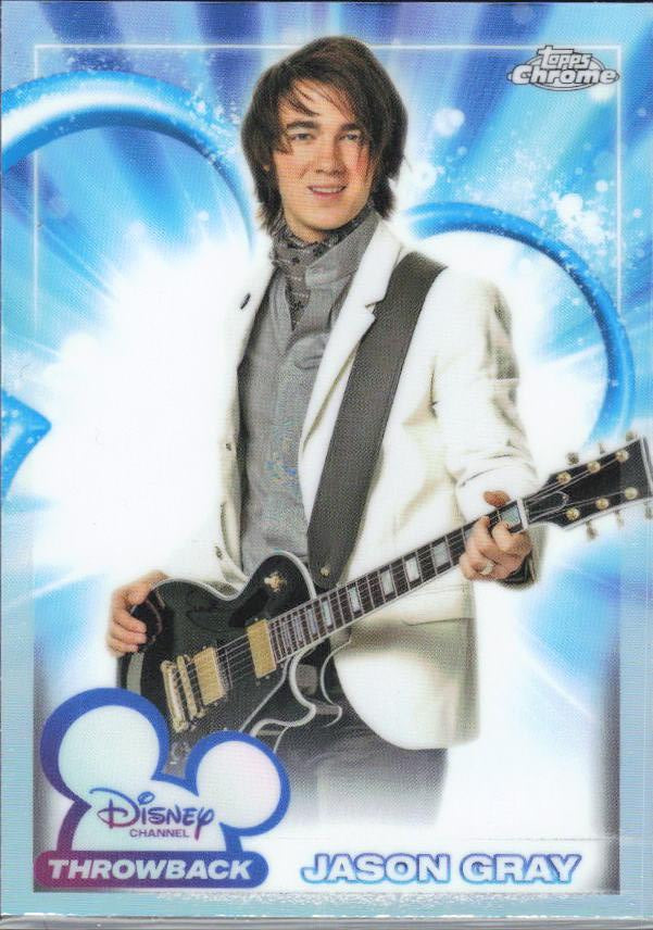 2026 Topps Chrome Disney #DC-13 Jason Gray Disney Channel Throwback
