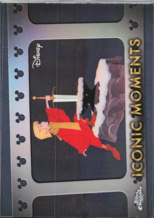 2026 Topps Chrome Disney #IM-10 Arthur Pulls Excalibur